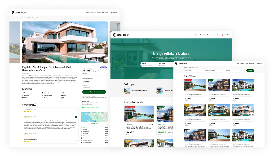 Çözümler <span>-></span> Villa