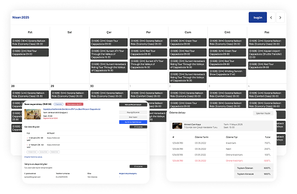 Easily manage your reservations.