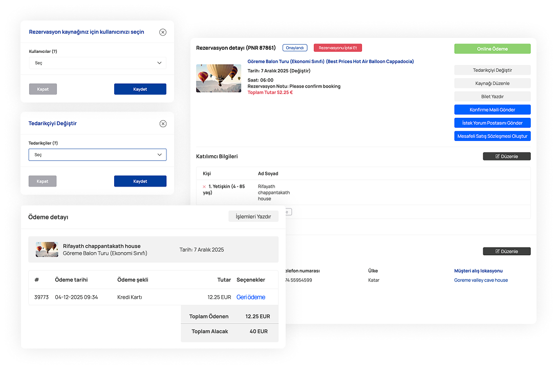 Kolayca takip edin ve yönetin.