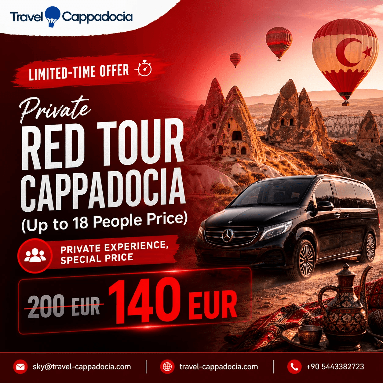 Private Red Tour Cappadocia
