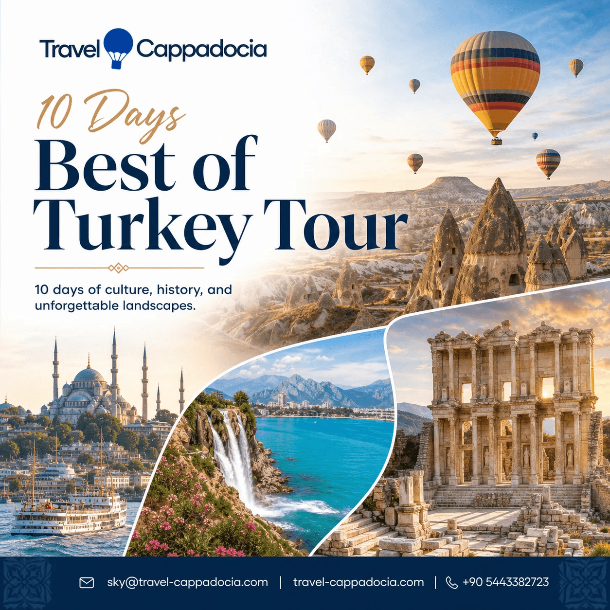 10 Days Best of Turkey Tour
